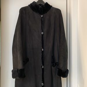 Shearling coat